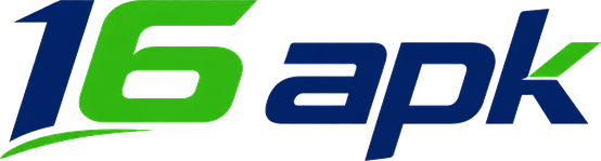 16 apk brand logo
